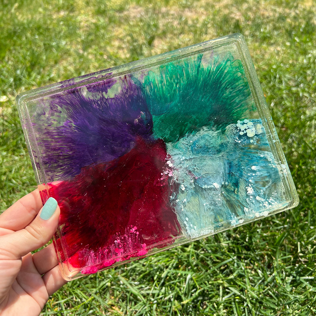 Color Burst Tray